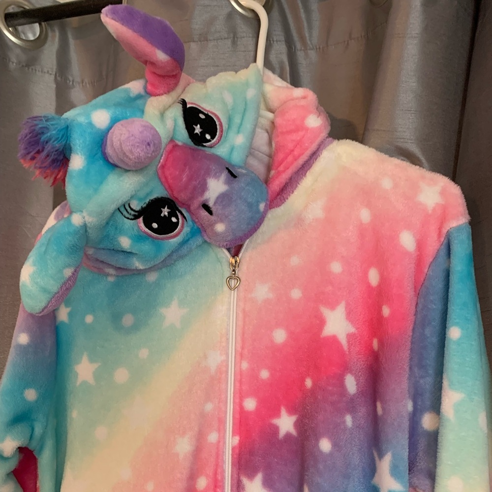 Unicorn onsie pajamas